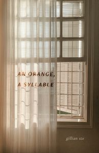 An Orange, A Syllable
